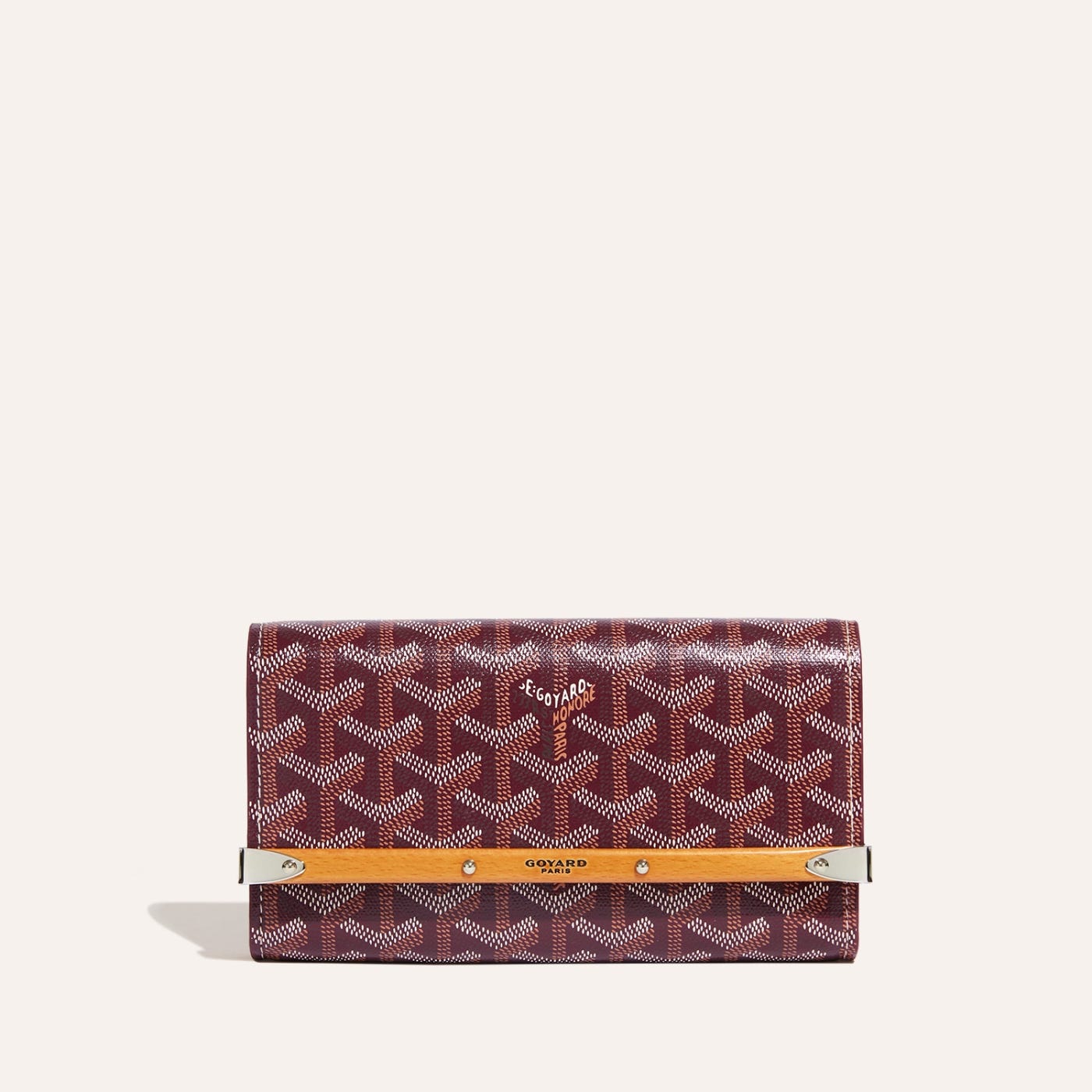 Goyard Monte-Carlo Mini Case Burgundy - Image 2